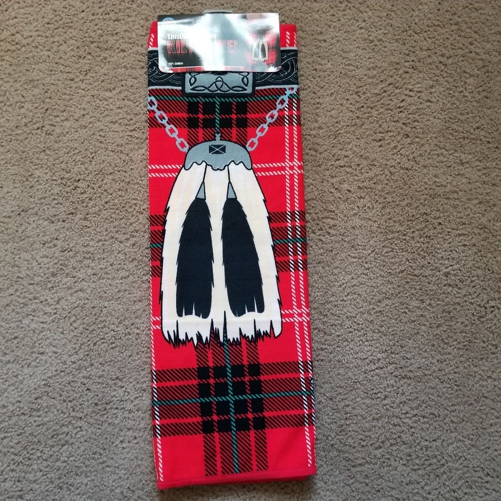 Thistle's famous kilt towl